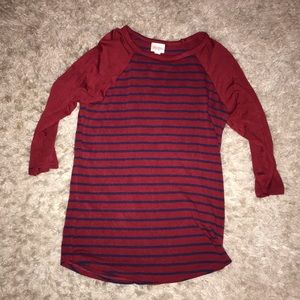 Lularoe baseball tee 🔥💕